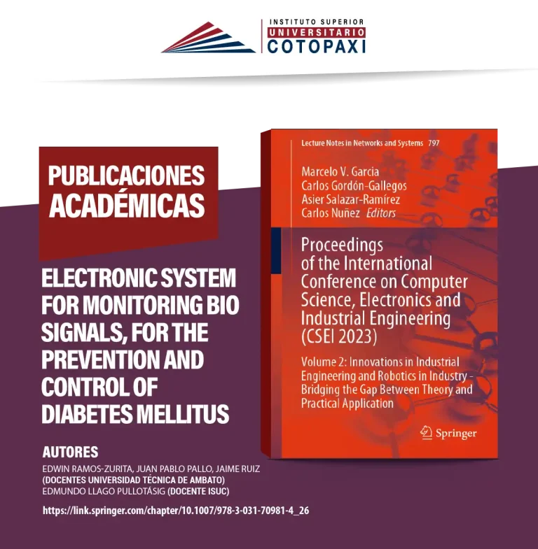 Electronic System for Monitoring Bio Signals, for the Prevention and Control of Diabetes Mellitus