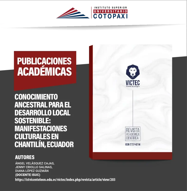 Conocimiento ancestral para el desarrollo local sostenible: manifestaciones culturales en Chantilín, Ecuador
