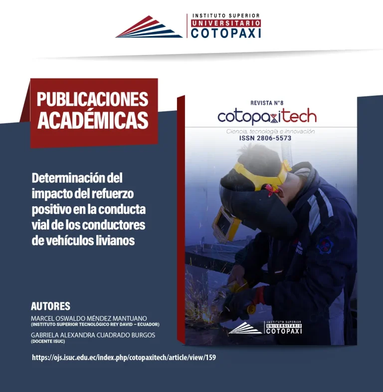 Determinación del impacto del refuerzo positivo en la conducta vial de los conductores de vehículos livianos