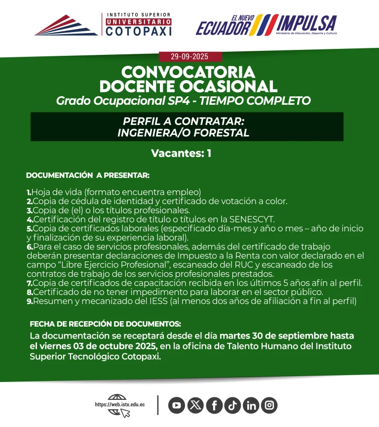 Ingeniero Forestal