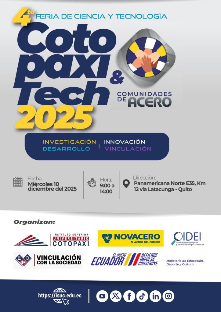 Feria de Ciencia y Tecnología “COTOPAXI TECH 2025”