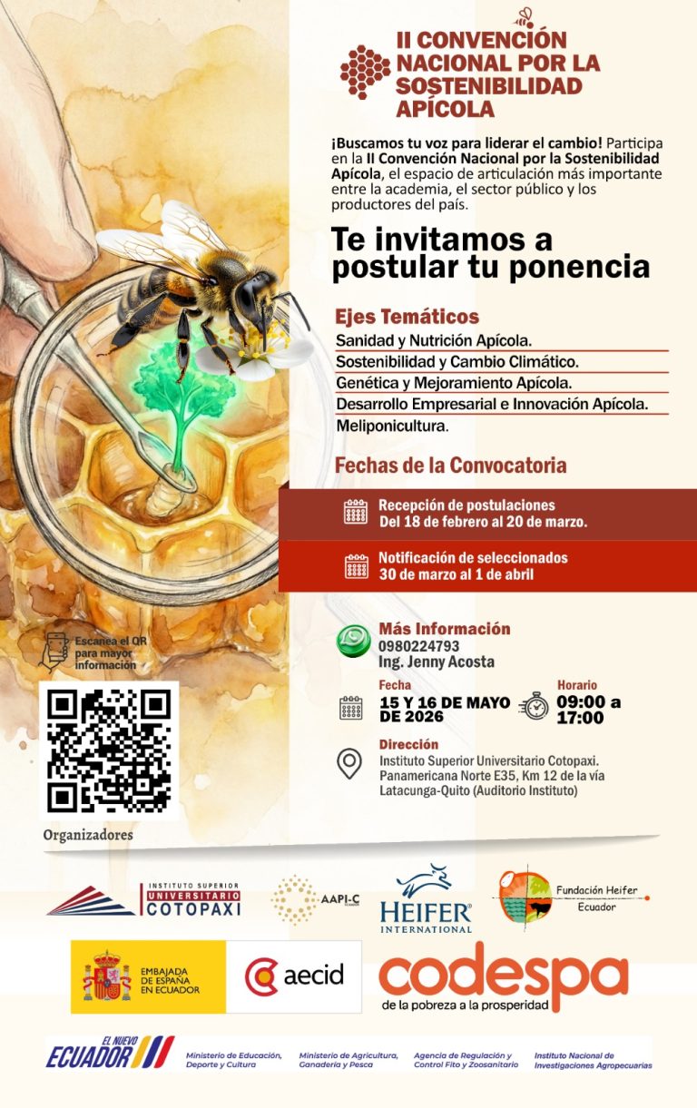 2da convención nacional por la sostenibilidad apícola